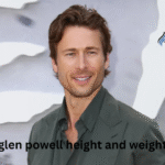 glen powell height and weight